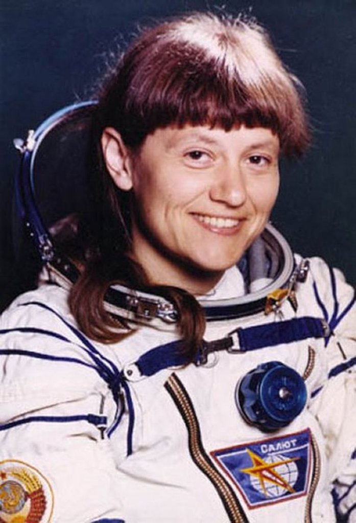 First female spacewalker: Svetlana Savitskaya